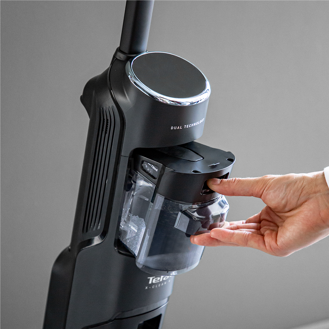 Tefal X-Clean 4, Wet & Dry, grey - Cordless vacuum cleaner