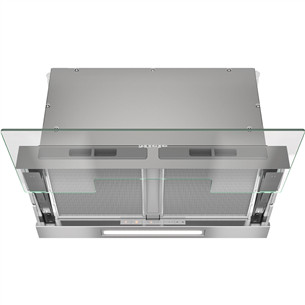 Miele, 600 m³/h, width 56.1 cm, transparent glass - Built-in cooker hood DAS4640TRGL