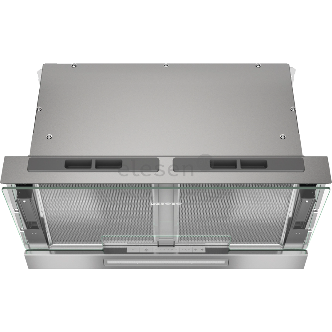 Miele, 600 м³/ч, ширина 56,1 см, прозрачное стекло - Интегрируемая вытяжка