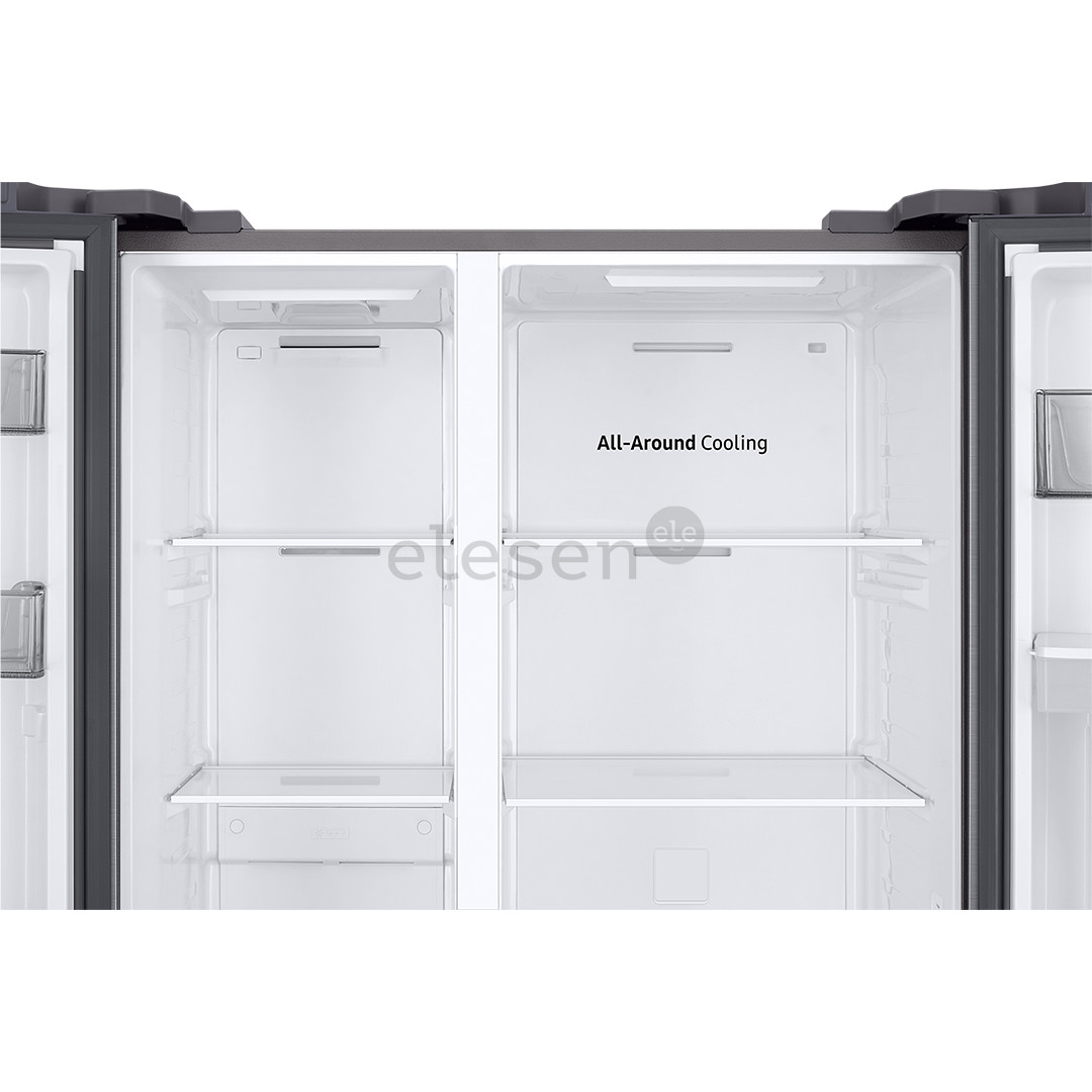 Samsung, NoFrost, 578 L, aukštis 178 cm, sidabro spalvos - SBS Šaldytuvas