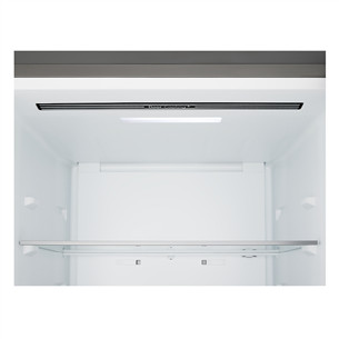 LG, NoFrost, 333 L, aukštis 186 cm, sidabro spalvos - Šaldytuvas