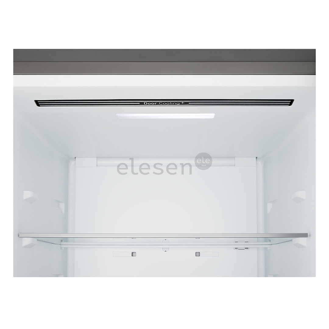 LG, NoFrost, 333 L, aukštis 186 cm, sidabro spalvos - Šaldytuvas