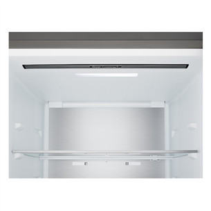 LG, NoFrost, 333 L, aukštis 186 cm, sidabro spalvos - Šaldytuvas