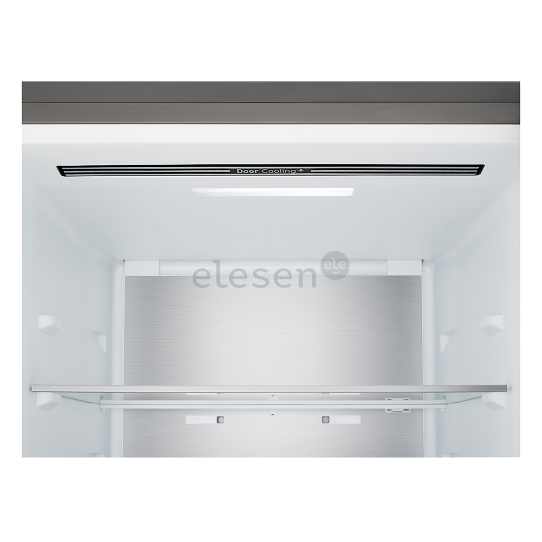 LG, NoFrost, 333 L, aukštis 186 cm, sidabro spalvos - Šaldytuvas