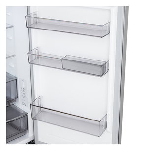 LG, NoFrost, 333 L, aukštis 186 cm, sidabro spalvos - Šaldytuvas