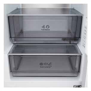LG, NoFrost, 333 L, aukštis 186 cm, baltas - Šaldytuvas