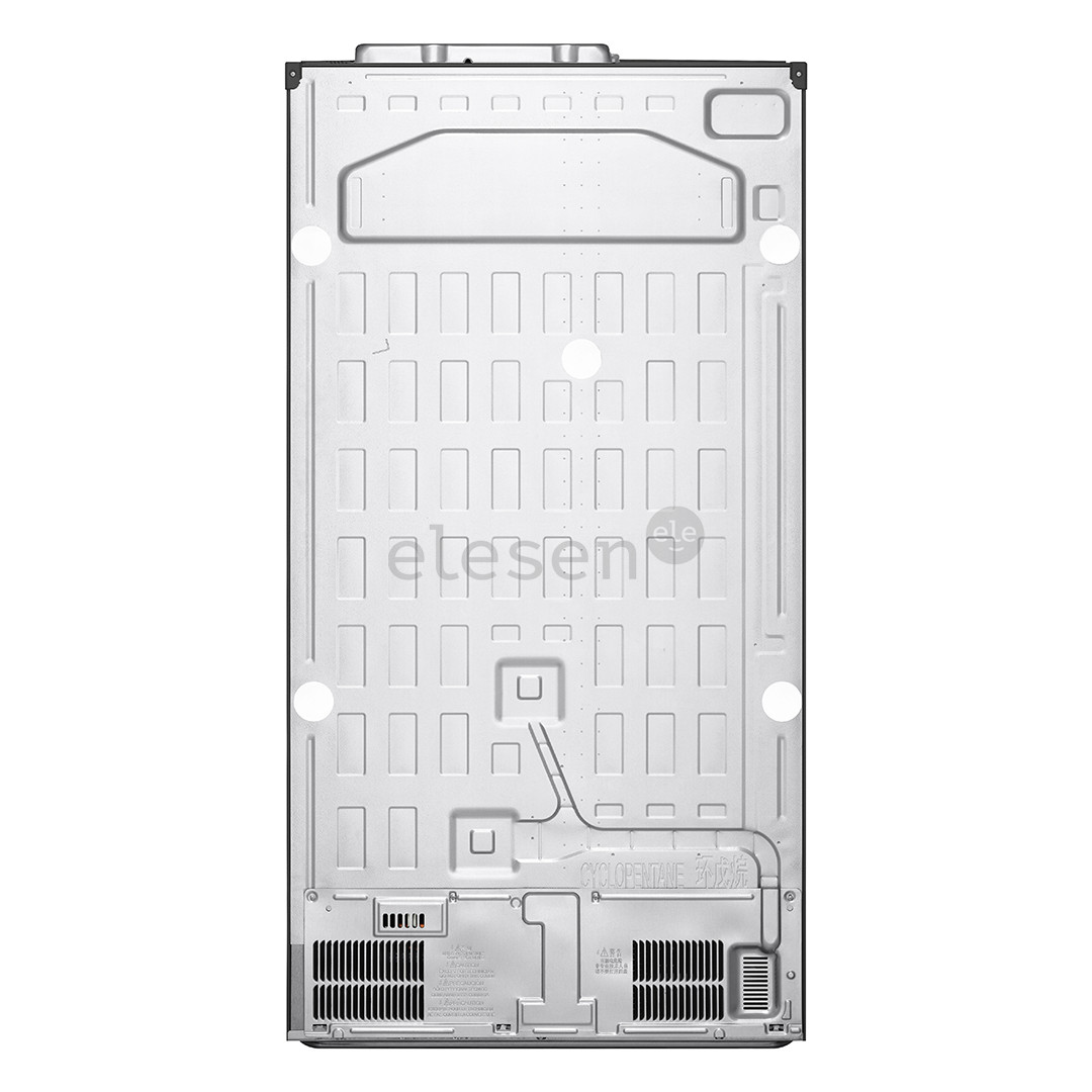 LG, Total No Frost, 638 L, aukštis 179 cm, sidabro spalvos - SBS Šaldytuvas