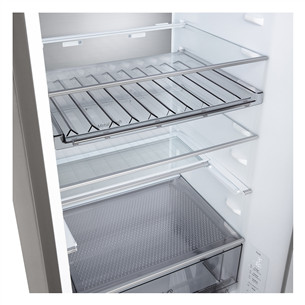 LG, NoFrost, 375 L, aukštis 203 cm, sidabro spalvos - Šaldytuvas