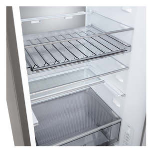 LG, NoFrost, 375 L, aukštis 203 cm, sidabro spalvos - Šaldytuvas