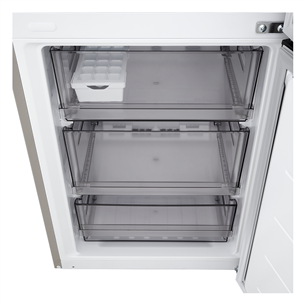 LG, NoFrost, 375 L, aukštis 203 cm, sidabro spalvos - Šaldytuvas