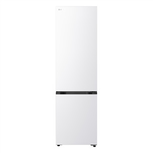 LG, NoFrost, 375 L, aukštis 203 cm, baltas - Šaldytuvas GBBS524CSW.ASWQEUZ