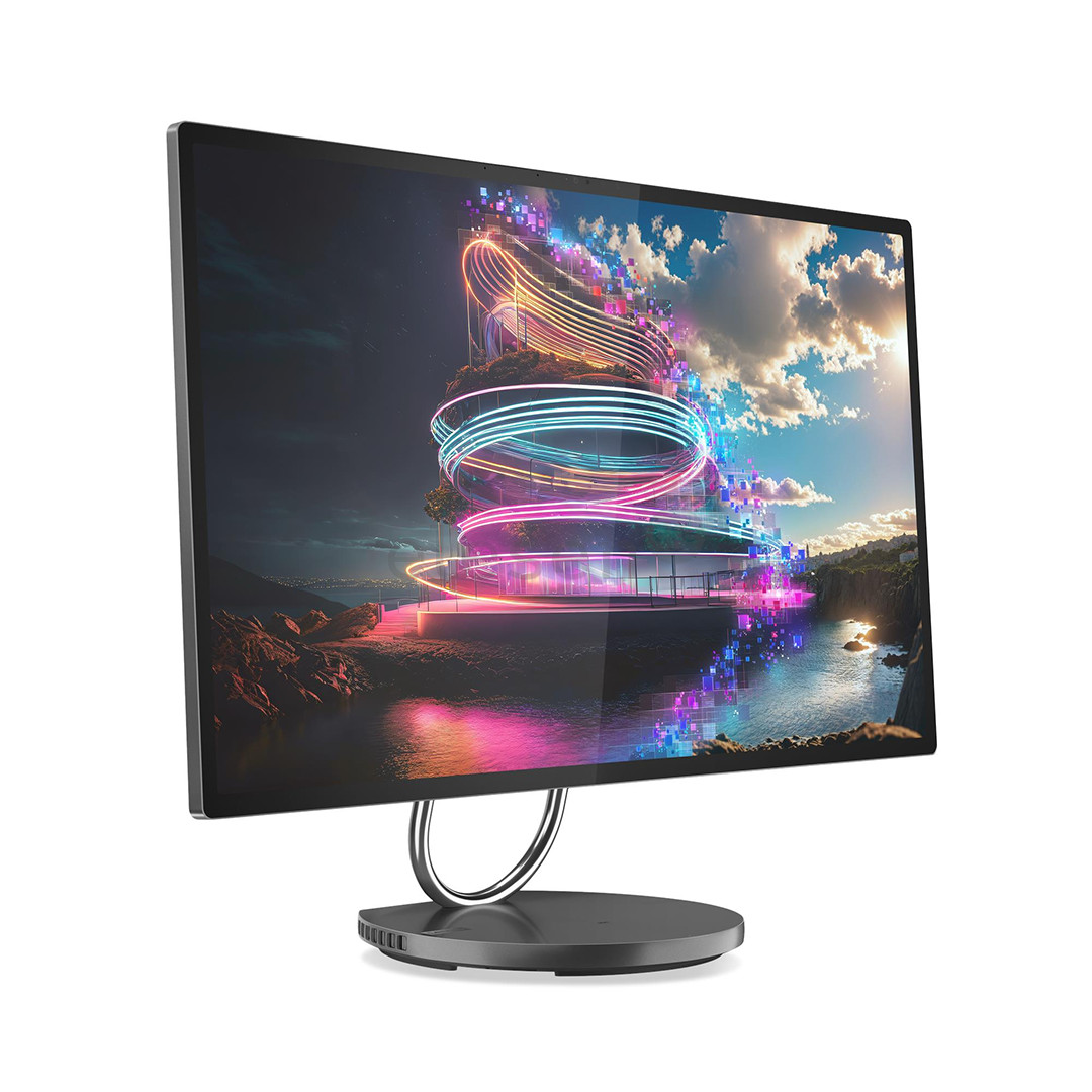 Lenovo Yoga AIOi Gen 10, 32'', 4K UHD, Ultra 7, 32 GB, 1 TB, ENG, pilkas - Stacionarus kompiuteris