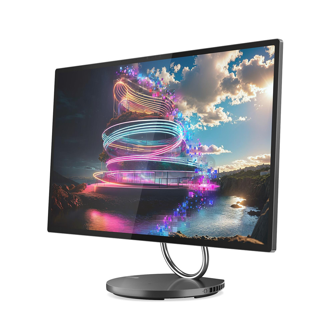 Lenovo Yoga AIOi Gen 10, 32'', 4K UHD, Ultra 7, 32 GB, 1 TB, ENG, pilkas - Stacionarus kompiuteris