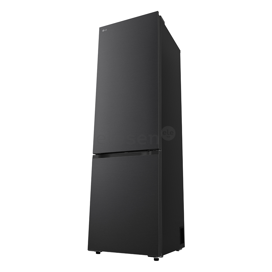 LG, Total No Frost, 375 L, aukštis 203 cm, juodo nerūdijančio plieno - Šaldytuvas