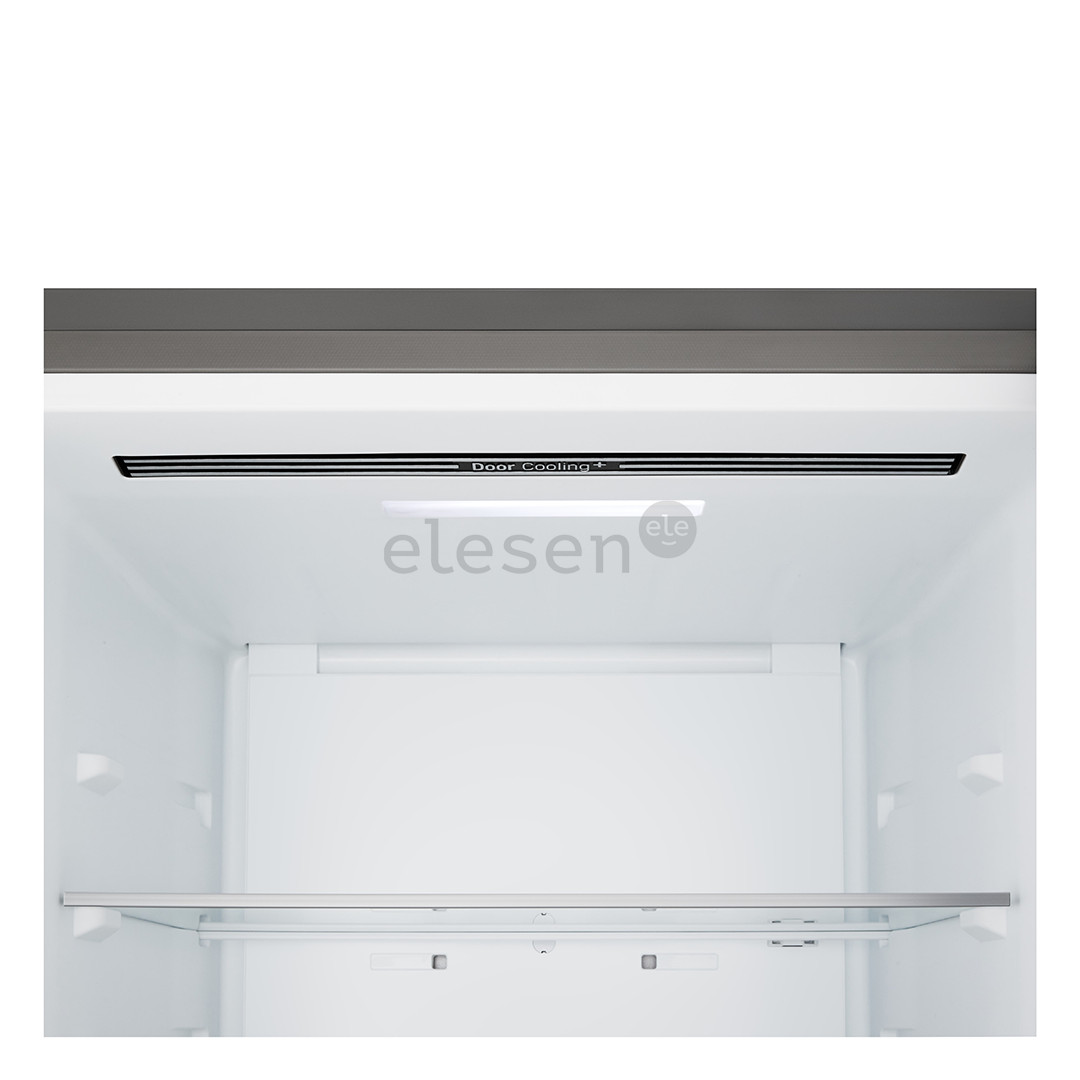 LG, Total No Frost, 333 L, aukštis 186 cm, sidabro spalvos - Šaldytuvas