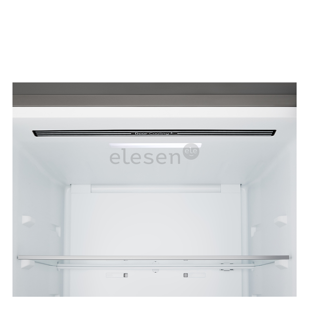 LG, Total No Frost, 333 L, aukštis 186 cm, sidabro spalvos - Šaldytuvas