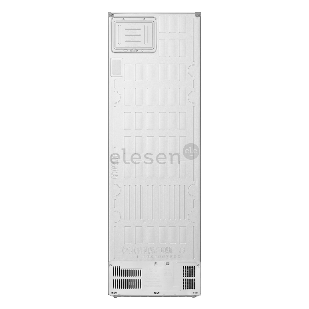 LG, Total No Frost, 333 L, aukštis 186 cm, sidabro spalvos - Šaldytuvas