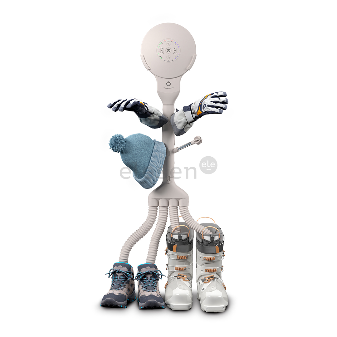 Hedgehog Buddy, 4x4, white - Shoe dryer