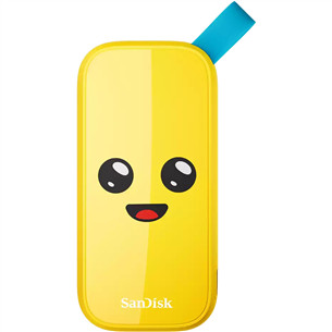 SanDisk Fortnite Portable SSD Peely Edition, 1 TB, geltonas - Išorinis SSD diskas