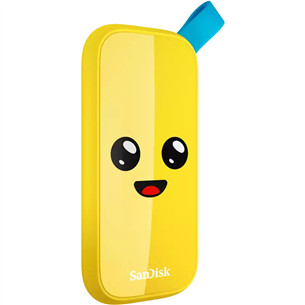 SanDisk Fortnite Portable SSD Peely Edition, 1 TB, geltonas - Išorinis SSD diskas