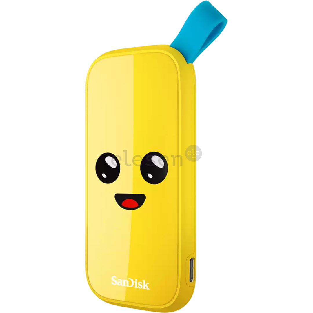 SanDisk Fortnite Portable SSD Peely Edition, 2 TB, yellow - External SSD