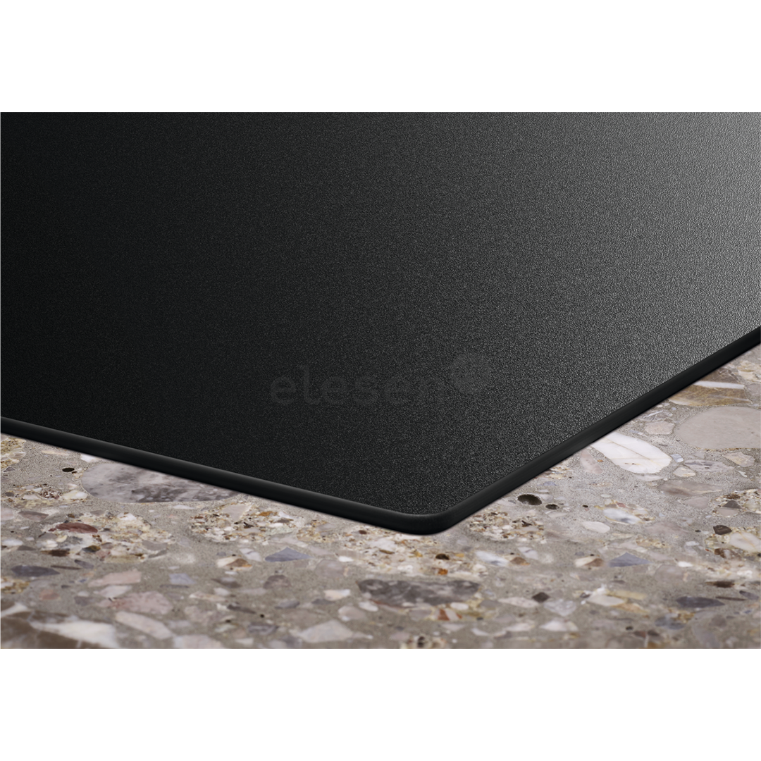 Electrolux 600 Series, plotis 80 cm, juoda - Įmontuojama indukcinė kaitlentė su gartraukiu