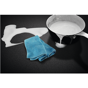 Electrolux 600 Series, plotis 80 cm, juoda - Įmontuojama indukcinė kaitlentė su gartraukiu