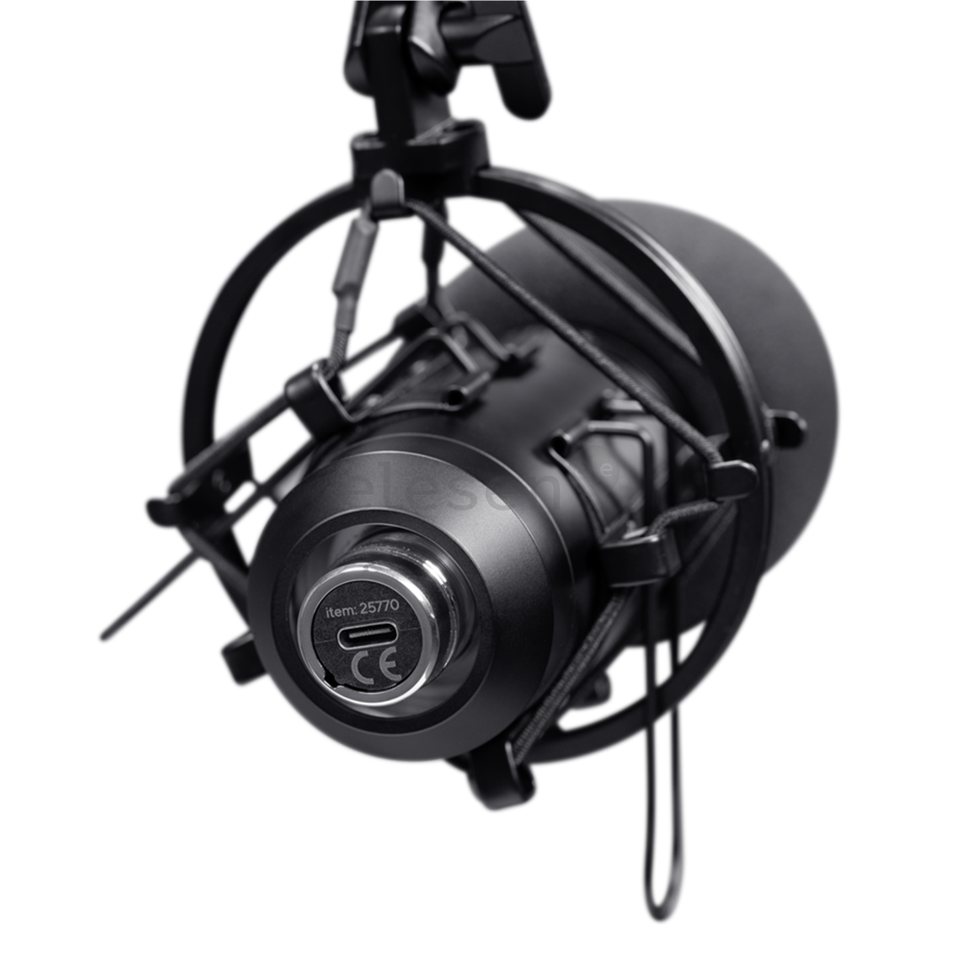 Trust GXT270 Emita II+, черный - Микрофон с штативом