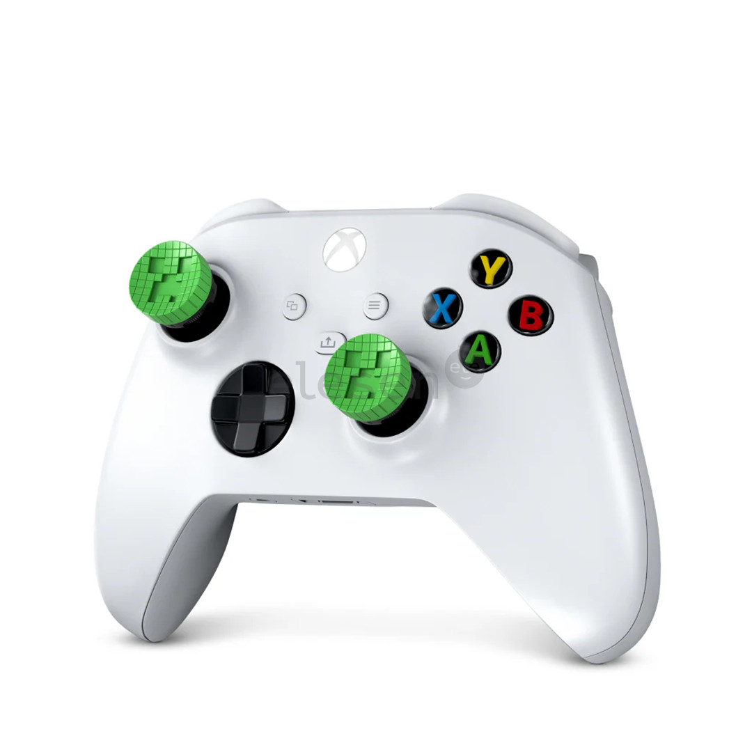 KontrolFreek Minecraft Thumbsticks Creeper Edition, Xbox, green - Thumbstick covers