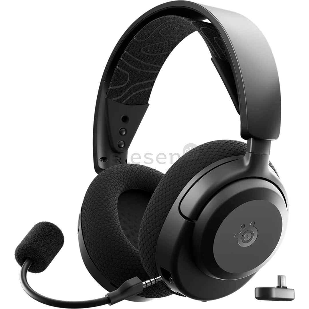 Steelseries Arctis Nova 3P Wireless, juodos - Belaidės ausinės