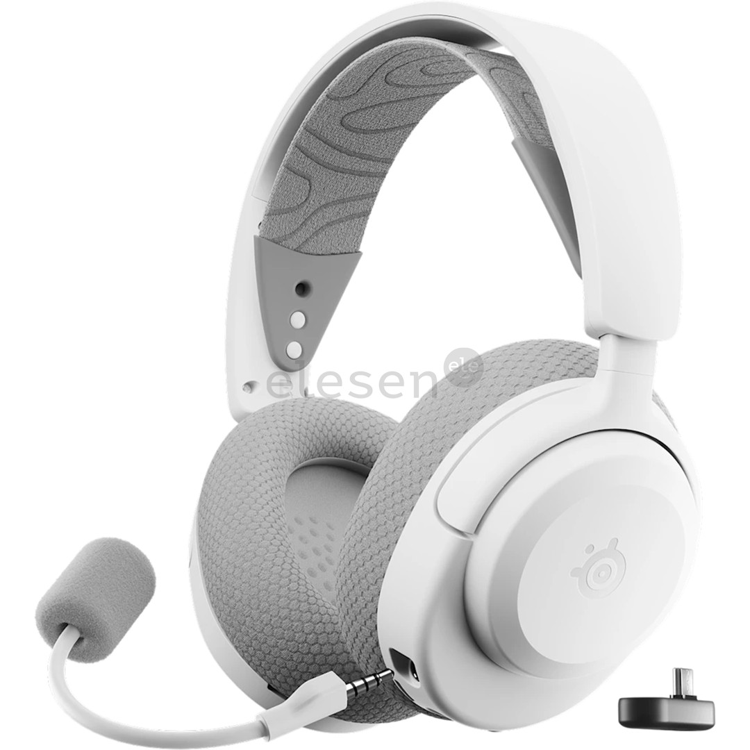 Steelseries Arctis Nova 3P Wireless, белый - Беспроводная гарнитура