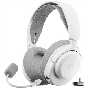 Steelseries Arctis Nova 3X Wireless, baltos - Belaidės ausinės 61690