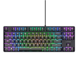 Trust GXT 864 Cada TKL, US, черный - Клавиатура