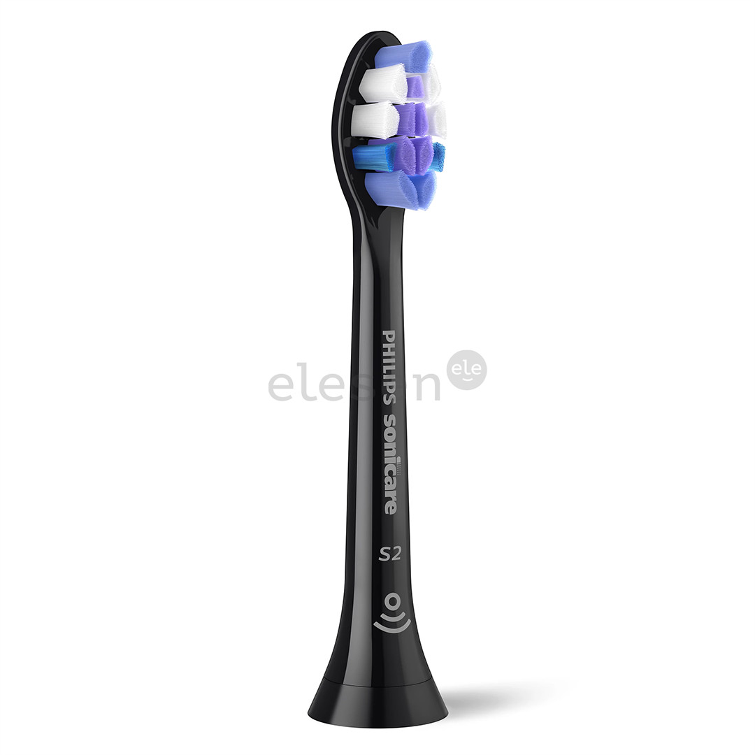 Philips Sonicare Sensitive, 4 pcs, black - Spare brush heads