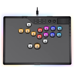 Corsair Novablade Pro, PlayStation, juodas - Žaidimų pultelis