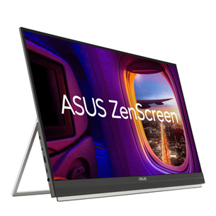 Asus Zenscreen MB27ACF, 27'', QHD, 100 Hz, pilkas - Monitorius