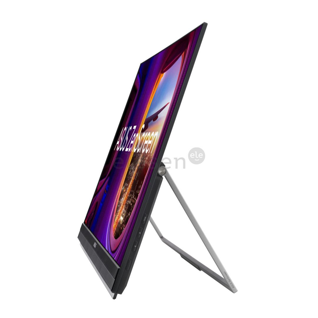 Asus Zenscreen MB27ACF, 27'', QHD, 100 Hz, pilkas - Monitorius