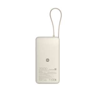 Xiaomi Power Bank, 20000 mAh, 67 W, tan - Power bank