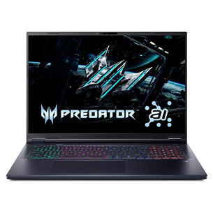 Acer Predator Helios Neo 18 AI, 18'', WQXGA, 165 Hz, Ultra 7, 16 GB, 512 GB, RTX 5060, ENG, juodas - Nešiojamasis kompiuteris NH.QVFEL.001