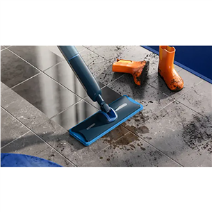 Philips OneUp, Series 5000, mėlyna - Elektrinė grindų šluota