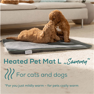Beurer Sammy, 65 x 50 см, серый - Подогреваемый коврик для животных