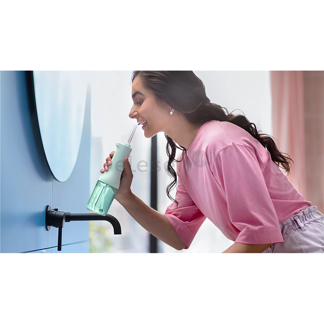 Philips Sonicare Cordless Power Flosser 3000, mint green - Interdental cleaner