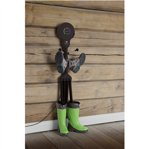 Hedgehog Buddy, 4x4, juodas - Batų džiovintuvas