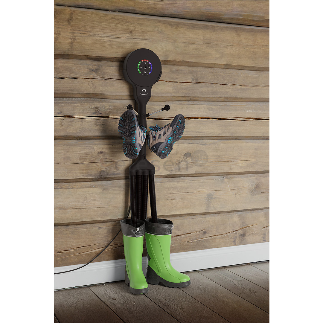 Hedgehog Buddy, 4x4, juodas - Batų džiovintuvas