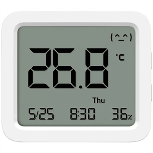 Xiaomi Smart Temperature and Humidity Monitor 3, white - Temperature and Humidity Monitor BHR9041GL