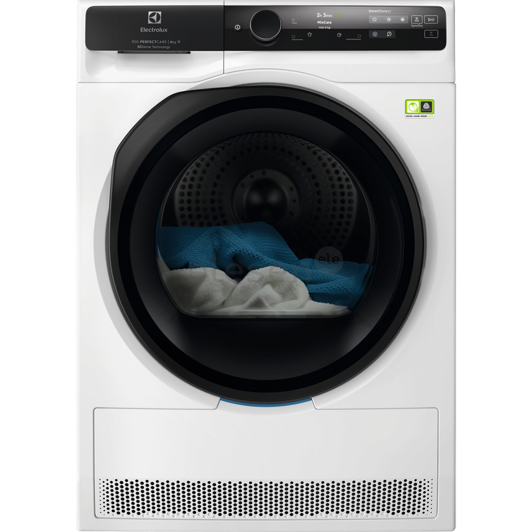 Electrolux 900 Series PerfectCare, 8 kg, gylis 63,6 cm - Džiovyklė