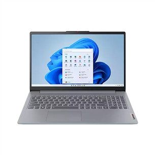 Lenovo IdeaPad Slim 3 Gen 8, 15,6'', Ryzen 5, 16 GB, 512 GB, SWE, pilkas - Nešiojamasis kompiuteris 82XQ013BDU