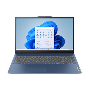 Lenovo IdeaPad Slim 3 Gen 8, 15,6'', Ryzen 5, 16 GB, 512 GB, ENG, abyss blue - Notebook 82XQ00SRLT