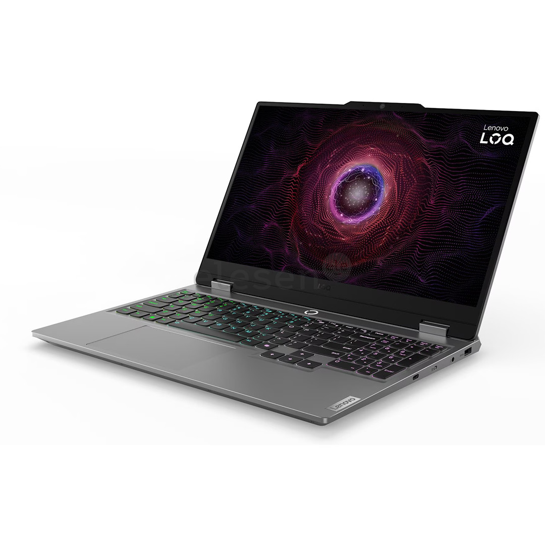Lenovo LOQ 15ARP9, 15,6'', Full HD, 144 Hz, Ryzen 5, 16 GB, 512 GB, RTX 4050, ENG, pilkas - Nešiojamasis kompiuteris