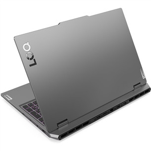 Lenovo LOQ 15ARP9, 15,6'', Full HD, 144 Hz, Ryzen 5, 16 GB, 512 GB, RTX 4050, ENG, pilkas - Nešiojamasis kompiuteris